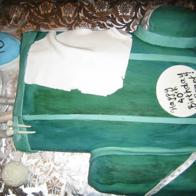 Golf Bag Cake