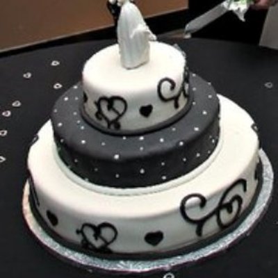 Shane And Michele's Wedding Cake
