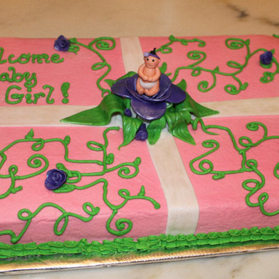 Girl Baby Shower Cake