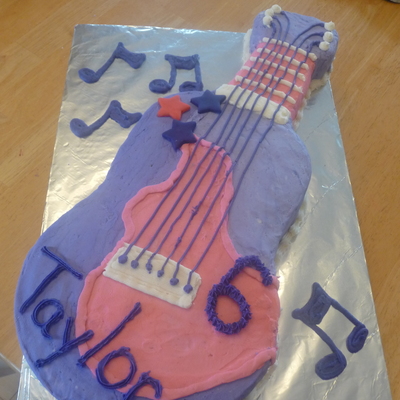 Guitar Cake