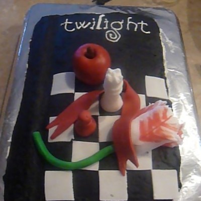 Twilight Birthday Cake