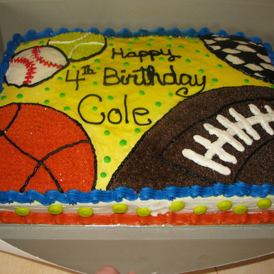 Sports Cake