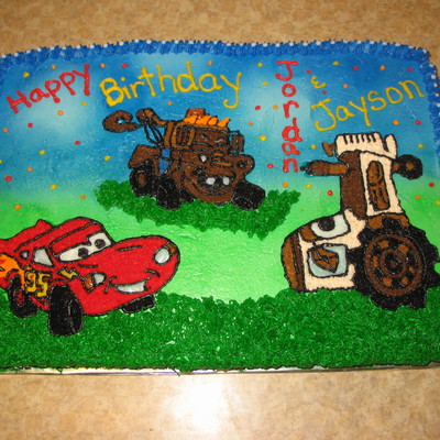 Pixar Cars Cake