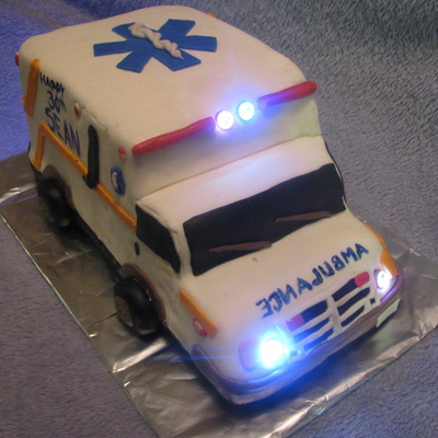 Ambulance Cake
