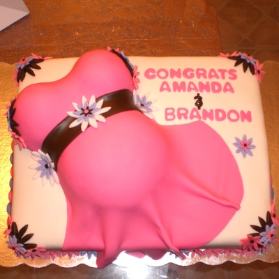 Pregnant Belly Cake
