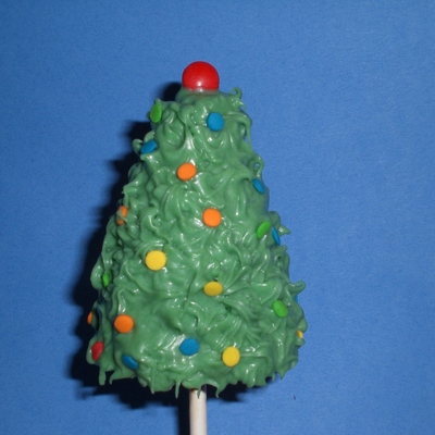 Christmas Tree Cake Pops