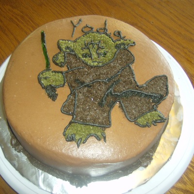 Yoda Cake
