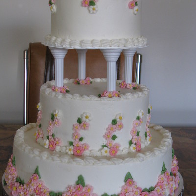 3 Tier Wedding Cake