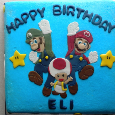 Mario, Luigi, And Toadstool