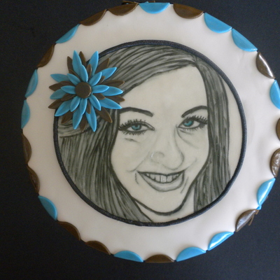 My Sil's Birthday Cake