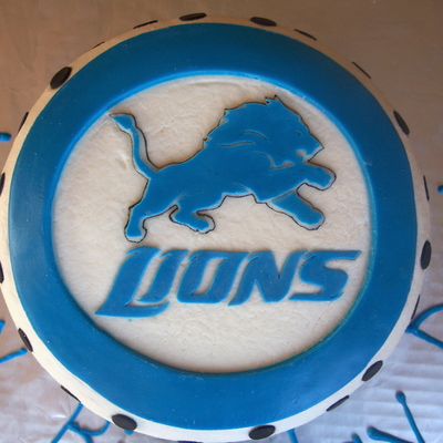 Detroit Lions Cake