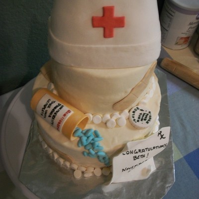 Nurse Graduation Cake