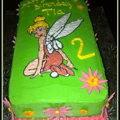Tinkerbell Cake