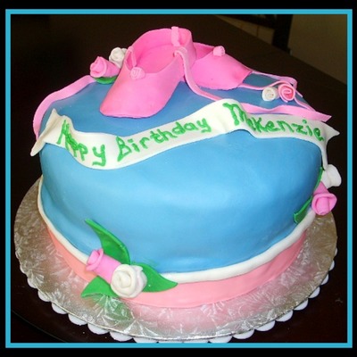Ballerina Birthday Cake