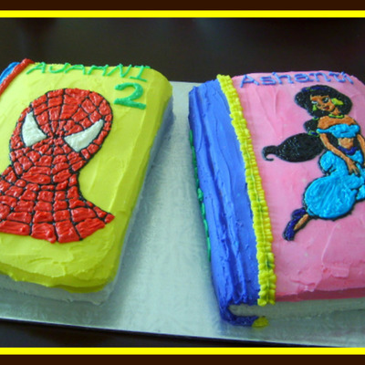 Hero And Princess Cake