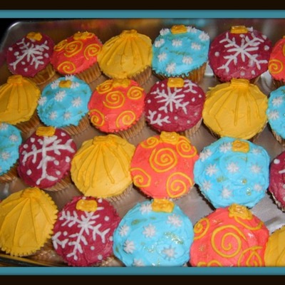 Ornamental Cupcakes
