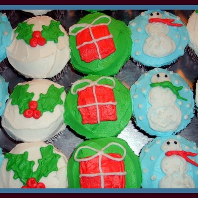 Christmas Cupcakes