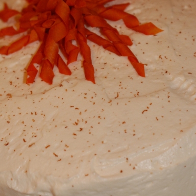 3 Layer Carrot Cake With Cream Cheese Frosting