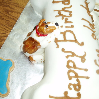 65Th Birthday Dog With Bone