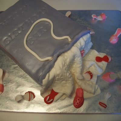 Gift Bag With Mini Shoes