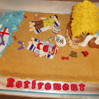 Retirement Cake For Co-Worker