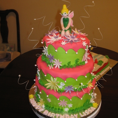 Tinkerbell Cake