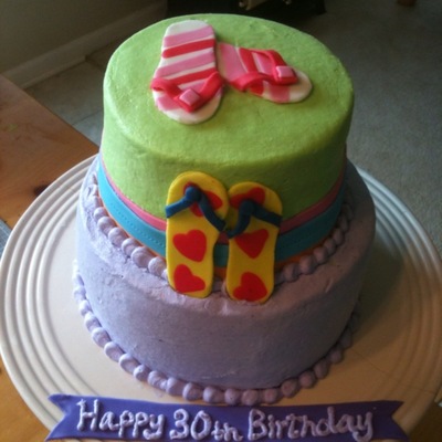 Flip Flop Cake