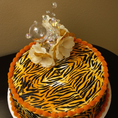 Tiger With Bubbles