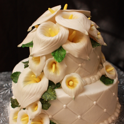 Pearls And Calla Lilies