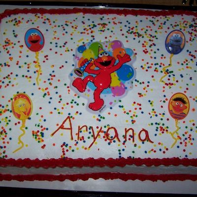 Elmo Bday Cake