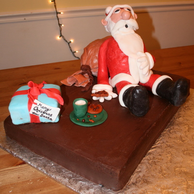 Santa Ate Too Many Cookies
