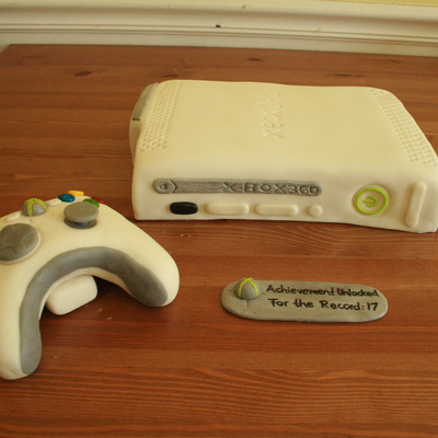 X- Box Cake With Remote Controller