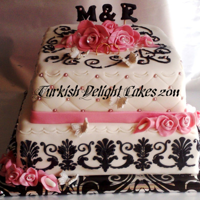 Melek Engagement Cake