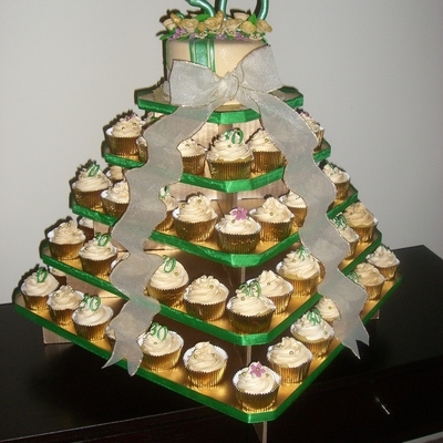 30Th Birthday Cupcake Tower