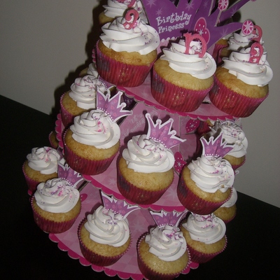 Princess Cupcake Towers