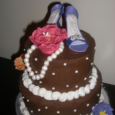 High Heels Bridal Shower Cake
