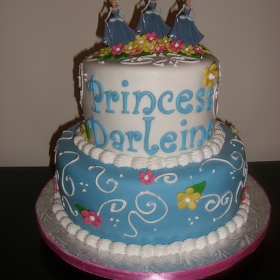 Cinderella Birthday Cake