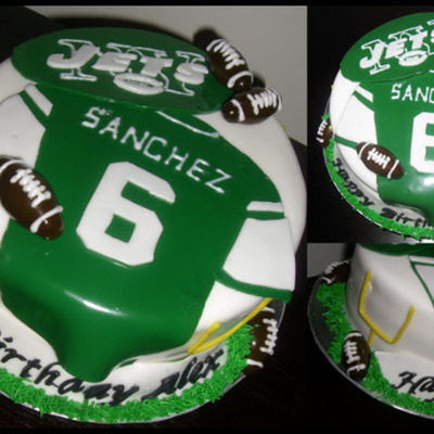 Will All My Jets Fans Please Stand Up- Cake