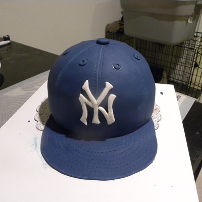 New York Yankees Hat Cake!