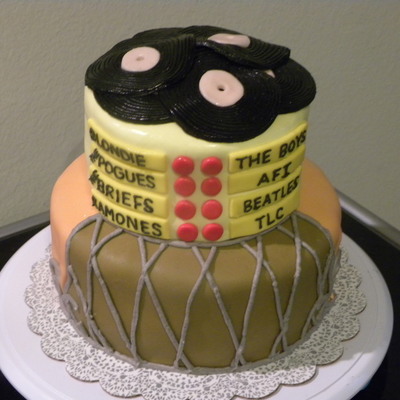 Jukebox Cake!