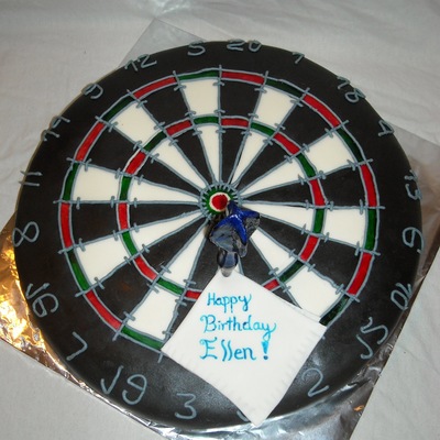 Dartboard Cake