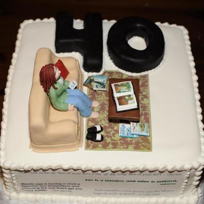 Heather's 40Th Birthday Cake