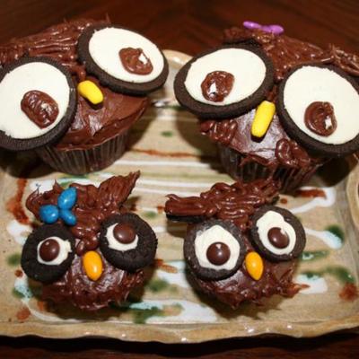 Owl Cupcakes