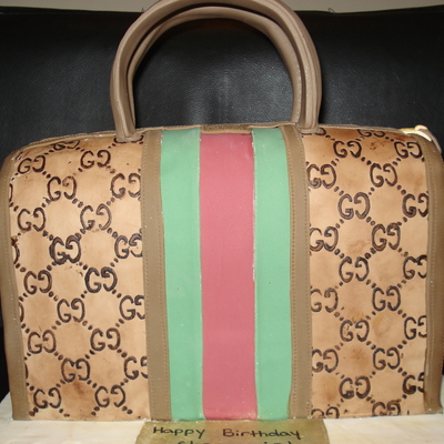 Gucci Bag Cake