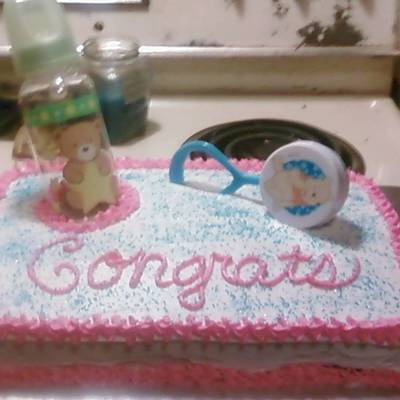 Rattle And Bottle Cake