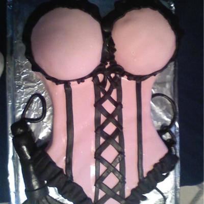 Amanda's Lingerien Shower Cake