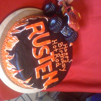 Hot Rod Rusten's Bday Cake