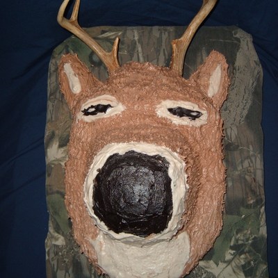 Deer Head Cake