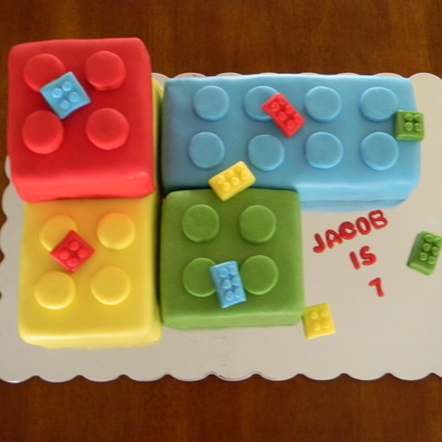 Lego Birthday Cake