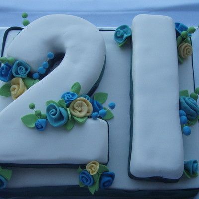 21St Birthday Cake